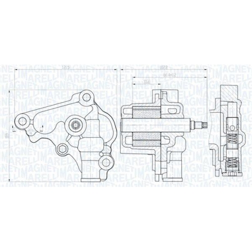 MAGNETI MARELLI &Ouml;lpumpe 351516000138