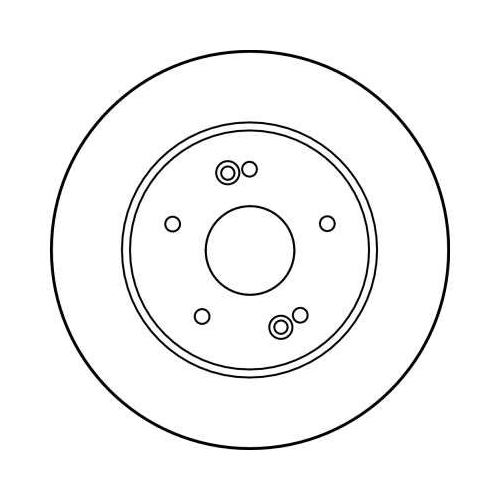 TRW Bremsscheibe DF1028