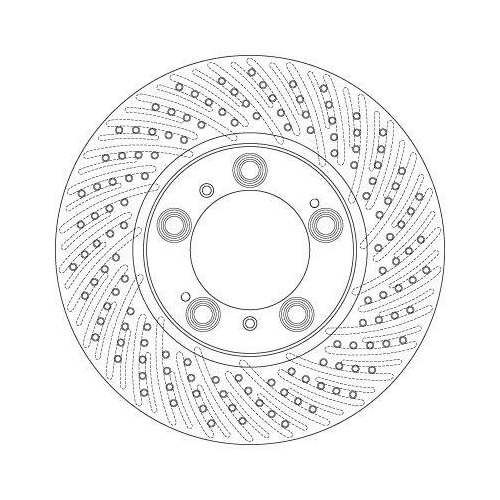 TRW Bremsscheibe TRW SINGLE DF6213S