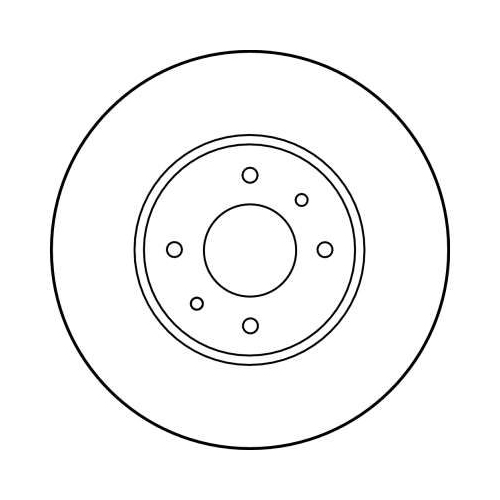 TRW Bremsscheibe DF1032