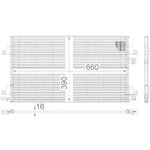 MAHLE Kondensator, Klimaanlage BEHR *** PREMIUM LINE *** AC 366 000P