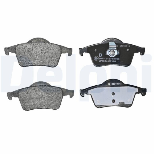 DELPHI Bremsbelagsatz, Scheibenbremse LP1504