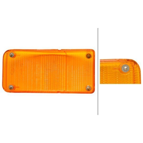 HELLA Lichtscheibe, Blinkleuchte 9EL 111 157-011