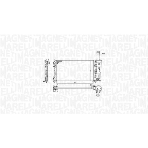 MAGNETI MARELLI K&uuml;hler, Motork&uuml;hlung 350213194200