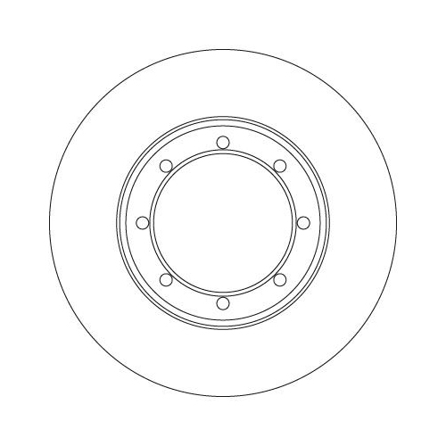 TRW Bremsscheibe DF6372