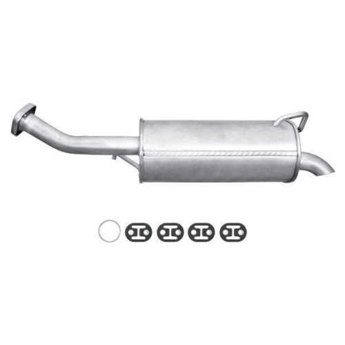 HELLA Endschalld&auml;mpfer Easy2Fit &ndash; PARTNERED with Faurecia 8LD 366 033-561