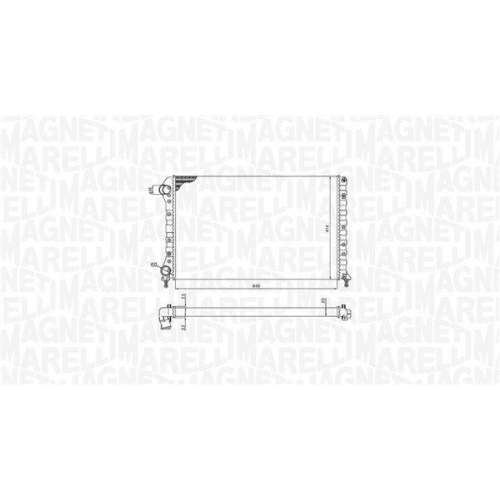 MAGNETI MARELLI K&uuml;hler, Motork&uuml;hlung 350213194400
