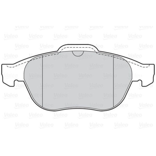VALEO Bremsbelagsatz, Scheibenbremse FIRST 302221