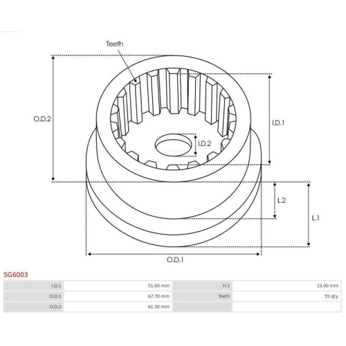 AS-PL Reparatursatz, Starter Brandneu AS-PL