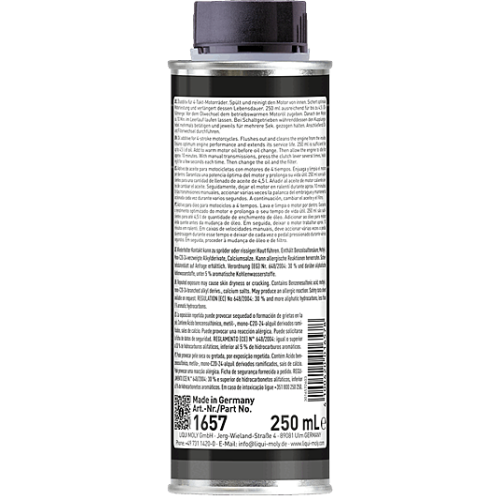 Engine Flush 250ml Motor&ouml;ladditiv Motorrad 1657 LIQUI MOLY 1657