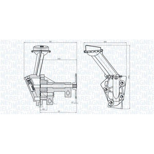 MAGNETI MARELLI &Ouml;lpumpe 351516000128