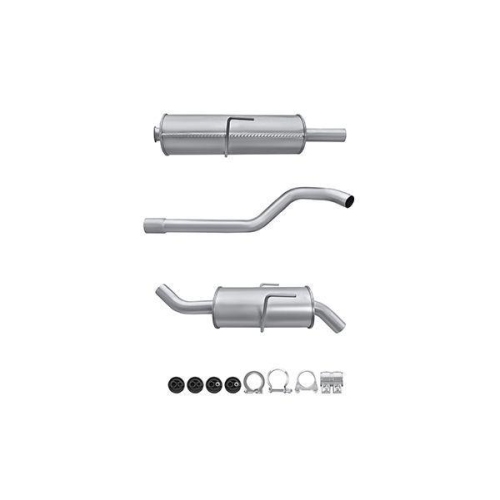 HELLA Endschalld&auml;mpfer Easy2Fit &ndash; PARTNERED with Faurecia 8LD 366 034-161