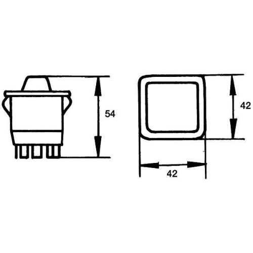 HELLA Schalter 6GM 500 212-002