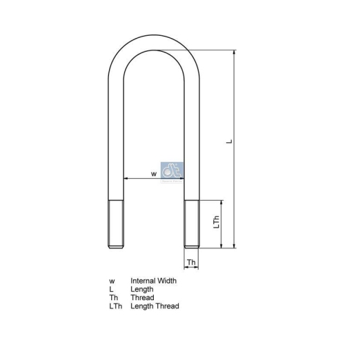 DT Spare Parts Federbride 6.11122