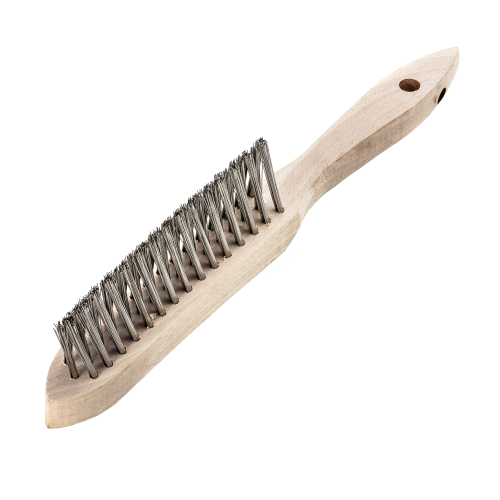 LESSMANN Kehlnahtbürste 3-reih. STA glatt 0,35mm