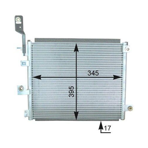 MAHLE Kondensator, Klimaanlage BEHR *** PREMIUM LINE *** AC 432 000P