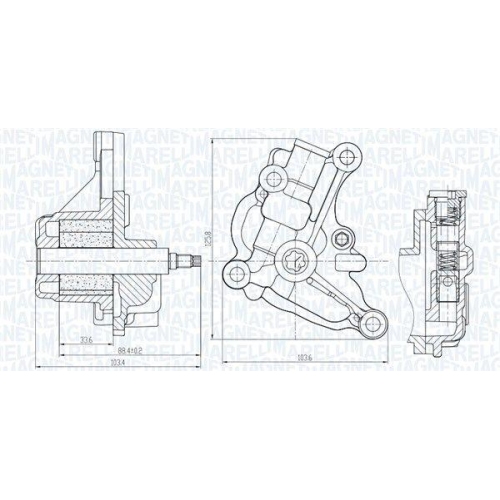 MAGNETI MARELLI &Ouml;lpumpe 351516000154