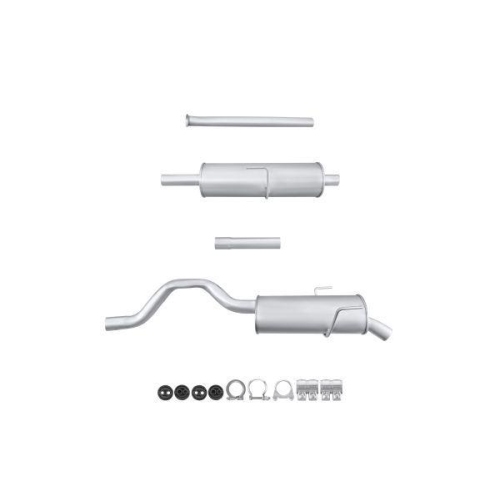 HELLA Endschalld&auml;mpfer Easy2Fit &ndash; PARTNERED with Faurecia 8LD 366 034-591