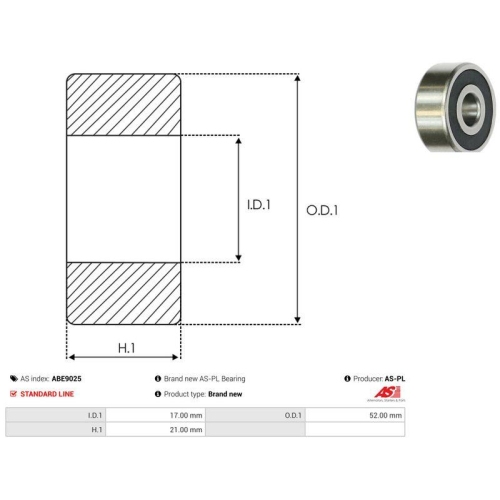 AS-PL Lager AS ABE9025