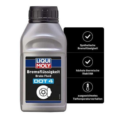 Bremsflüssigkeit LIQUI MOLY 21156 DOT 4 synthetisch Scheiben Trommel 500ml