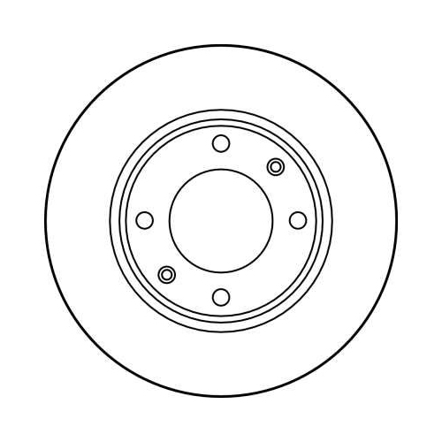 TRW Bremsscheibe DF1221