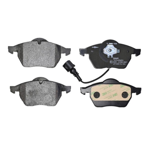 DELPHI Bremsbelagsatz, Scheibenbremse LP1525