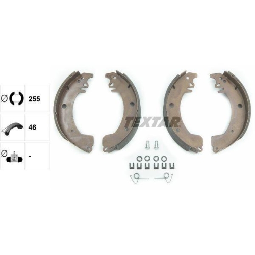 TEXTAR Bremsbackensatz 91064300