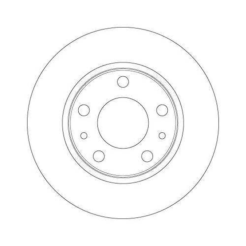 TRW Bremsscheibe DF6412