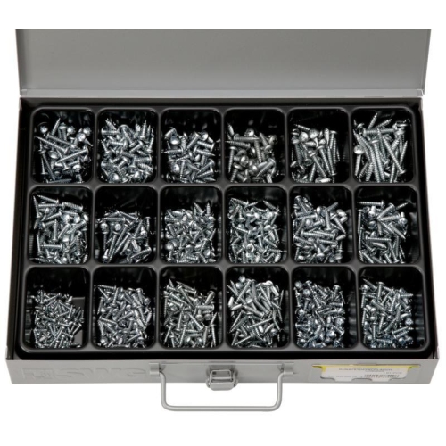 Blechschrauben PH Linsenkopf, verzinkt, DIN 7981 - Sortiment Satz Set SWG