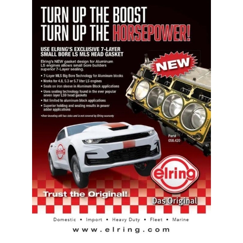 ELRING Dichtung, Zylinderkopf 058.420