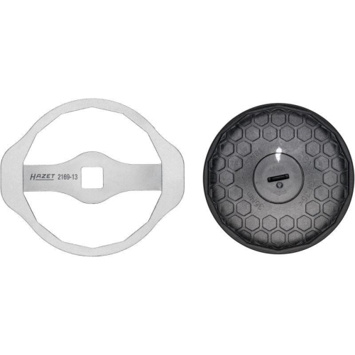 HAZET &Ouml;lfilterschl&uuml;ssel 1/2 Zoll 14-kant SW 80 2169-13