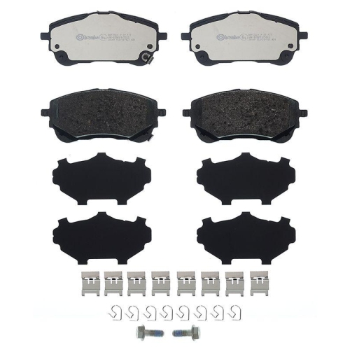 BREMBO Bremsbelagsatz, Scheibenbremse PRIME LINE P 83 177