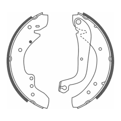 ABE Bremsbackensatz C0C009ABE