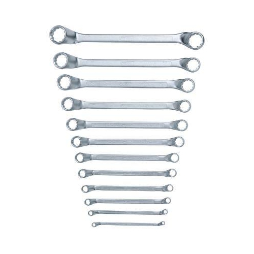 Doppel-Ringschl&uuml;ssel-Satz, 12-tlg gekr&ouml;pft, 6-32mm KS TOOLS 517.0250