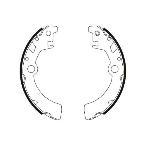 TRW Bremsbackensatz GS8651