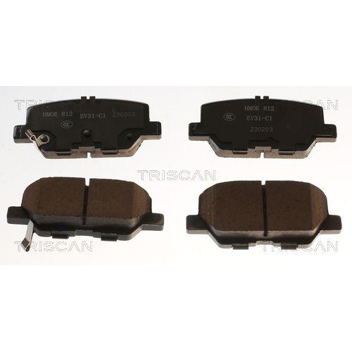 TRISCAN Bremsbelagsatz, Scheibenbremse 8110 82009
