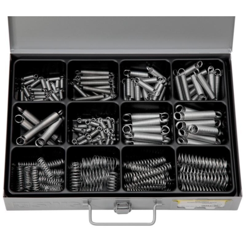 Zug- und Druckfedern, verzinkt - Sortiment Satz Set SWG 957 506 75
