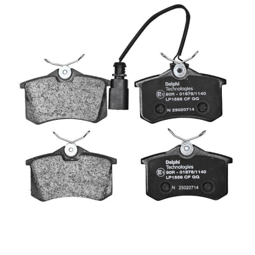 DELPHI Bremsbelagsatz, Scheibenbremse LP1556