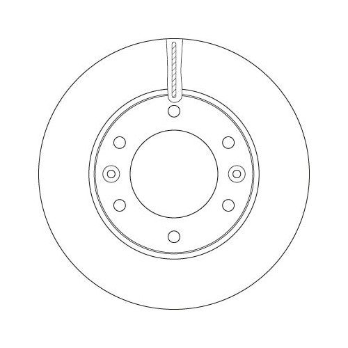 TRW Bremsscheibe DF6446