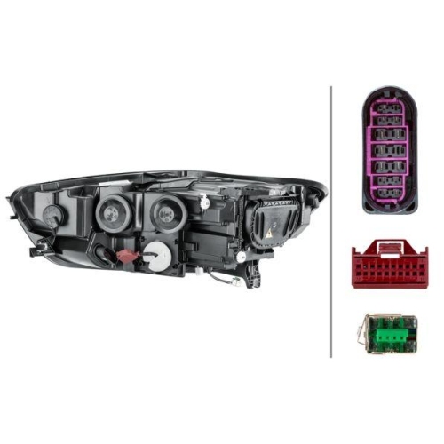 HELLA Hauptscheinwerfer 1LL 011 150-381