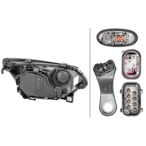 HELLA Hauptscheinwerfer 1LL 163 081-001