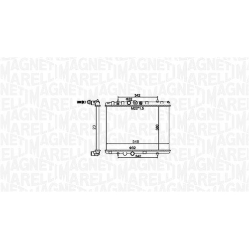 MAGNETI MARELLI K&uuml;hler, Motork&uuml;hlung