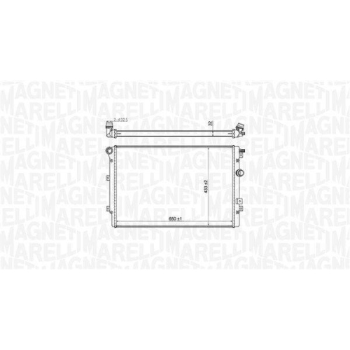 MAGNETI MARELLI K&uuml;hler, Motork&uuml;hlung 350213196800