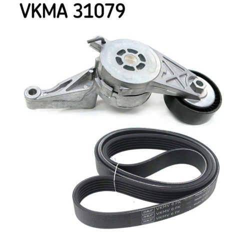 SKF Keilrippenriemensatz VKMA 31079