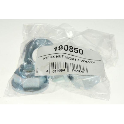 SPIDAN Achsmutter, Antriebswelle