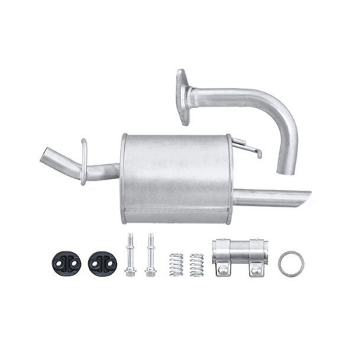 HELLA Endschalld&auml;mpfer Easy2Fit &ndash; PARTNERED with Faurecia 8LD 366 035-731