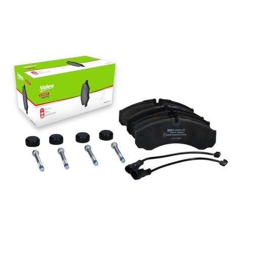 VALEO Bremsbelagsatz, Scheibenbremse EXPERT 302874A