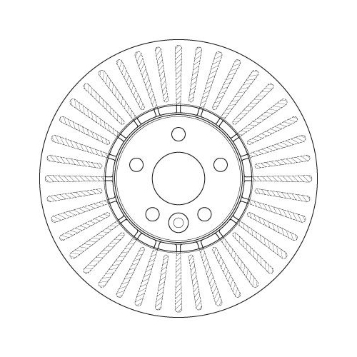 TRW Bremsscheibe DF6472S