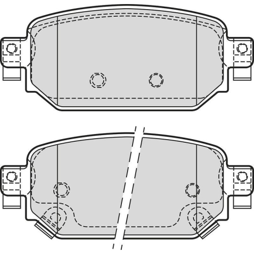 VALEO Bremsbelagsatz, Scheibenbremse 601738