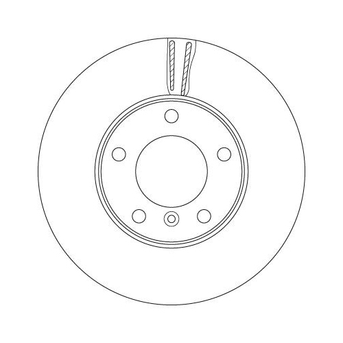 TRW Bremsscheibe DF6478S